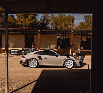 Фото дисков Brixton Forged TR20 на Porsche 911 VII