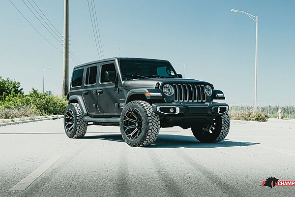Фото дисков 4PLAY 4P80R  на Jeep Wrangler IV (JL)