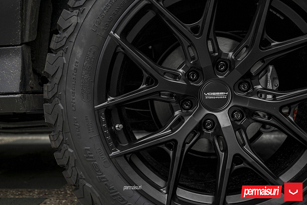 Фото дисков Vossen HF6-4 Черный сатин на Mitsubishi Pajero Sport III