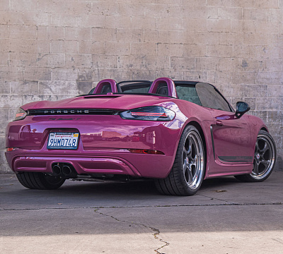 Фото дисков HRE 522 на Porsche Boxster IV