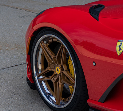 Фото дисков Brixton Forged VL2 на Ferrari 812