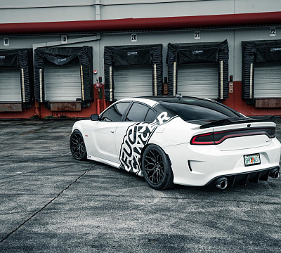 Фото дисков Vossen HF-2 на Dodge Charger VII
