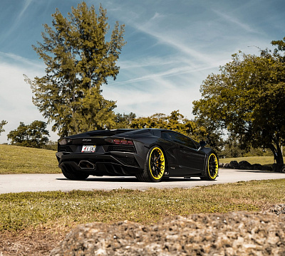 Фото дисков Anrky AN30 на Lamborghini Aventador