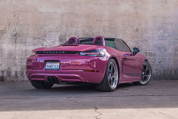 Фото дисков HRE 522 Глянцевый графит на Porsche Boxster IV