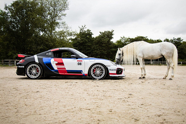 Фото дисков Bola FP3  на Porsche Cayman I