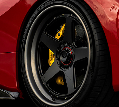 Фото дисков Vossen GEN-01 (3-Piece) на Ferrari 488