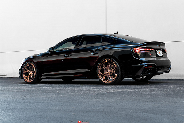 Фото дисков HRE P111SC Сатиновая бронза на Audi A/S/RS 5 (F5)