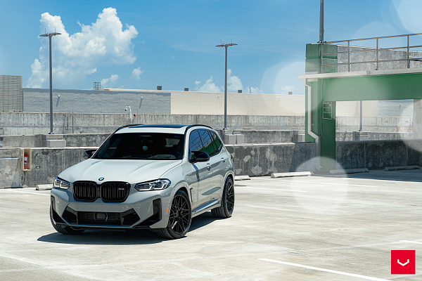 Фото дисков Vossen HF-7 Черный глянец на BMW X3/X3 M (G01/F97)