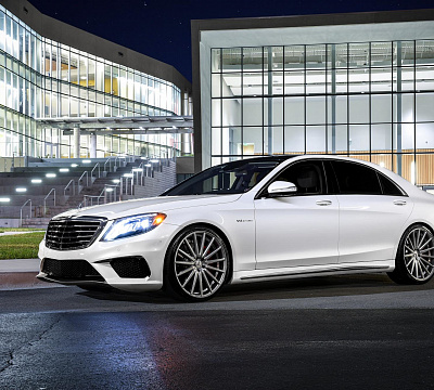 Фото дисков Vossen VFS-2 на Mercedes-Benz S-Class (W222, C217)