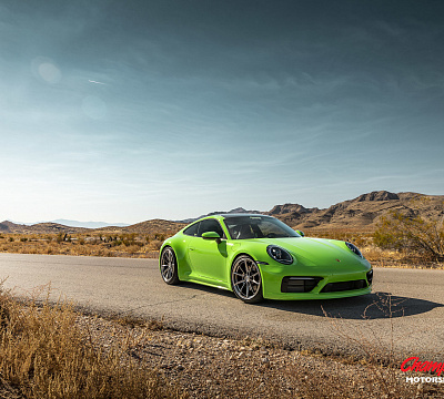 Фото дисков Vossen RS92 на Porsche 911 VIII