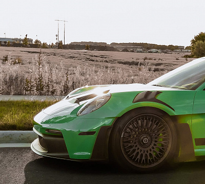 Фото дисков Brixton Forged TR20 на Porsche 911 VIII