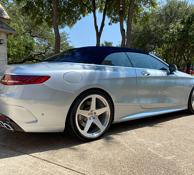 Фото дисков HRE 305M на Mercedes-Benz S-Class (W222, C217)