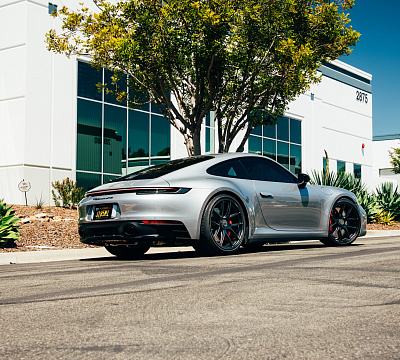 Фото дисков Brixton Forged FDE01 на Porsche 911 VIII