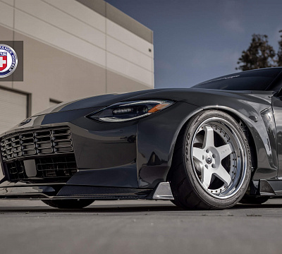Фото дисков HRE C105 на Nissan Z