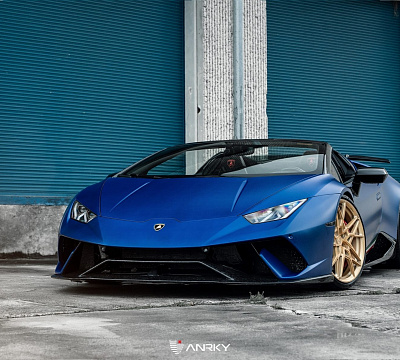 Фото дисков Anrky S1-X2 на Lamborghini Huracan