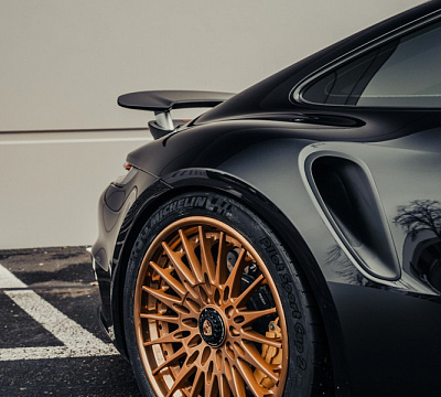 Фото дисков Brixton Forged HS1 на Porsche 911 VIII
