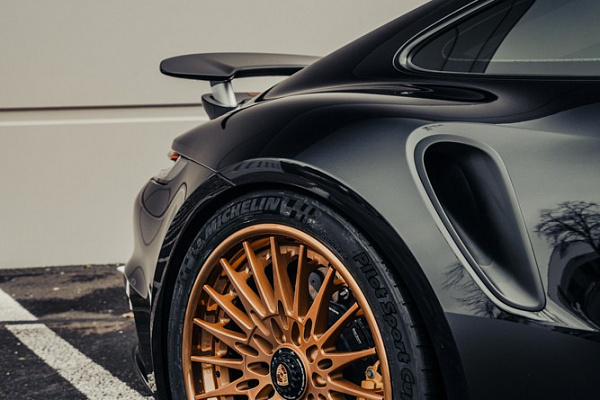 Фото дисков Brixton Forged HS1 Сатиновая медь на Porsche 911 VIII
