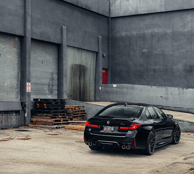 Фото дисков Vossen HF-7 на BMW 5/M5 (G30/F90)