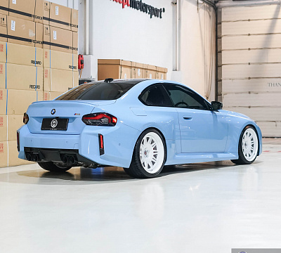 Фото дисков HRE 528 на BMW 2/M2 (G42/G87)