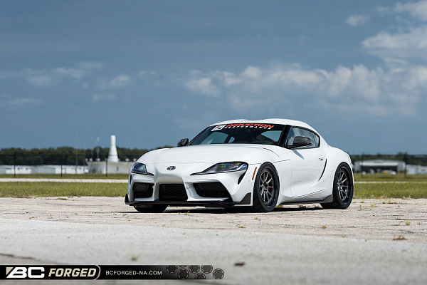 Фото дисков BC Forged LE10 // MLE10 Матовый графит на Toyota Supra A90