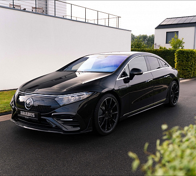 Фото дисков BRABUS Monoblock Z (Platinum Edition) на Mercedes-Benz EQS