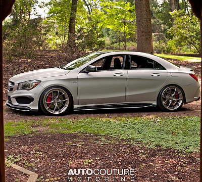 Фото дисков HRE S101 на Mercedes-Benz CLA (C117, X117)