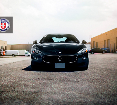 Фото дисков HRE P40SC на Maserati GranTurismo I