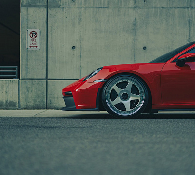 Фото дисков Brixton Forged TR04 на Porsche 911 VIII