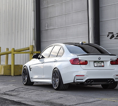 Фото дисков HRE 301M на BMW 3/M3 (F3x/F80)