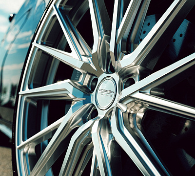 Фото дисков Vossen HF-4T на Mercedes-Benz S-Class (W222, C217)