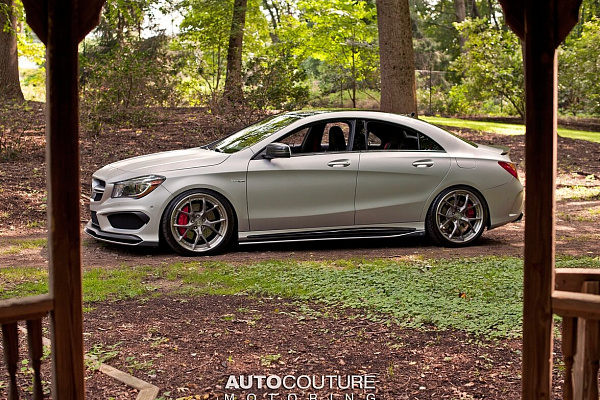 Фото дисков HRE S101 Сатиновый тонированный лак на Mercedes-Benz CLA (C117, X117)