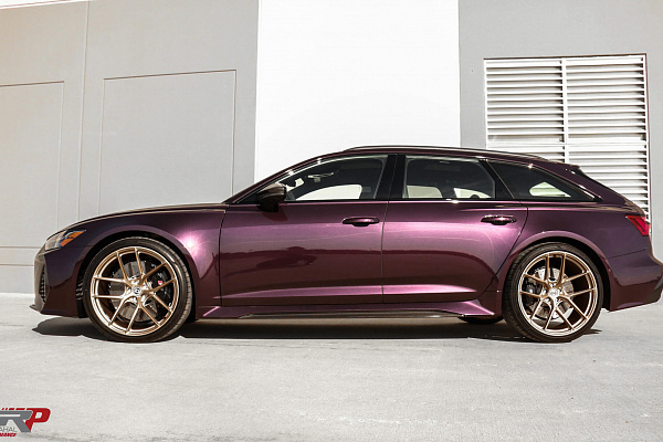 Фото дисков HRE P101SC Сатиновая шампань на Audi A/RS 6 (C8)