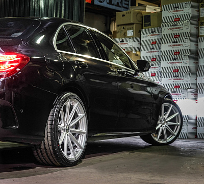 Фото дисков Vossen VFS-10 на Mercedes-Benz C-Class (W205)