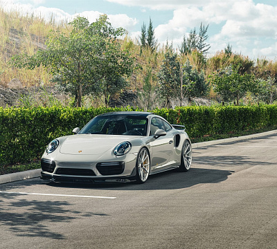 Фото дисков Anrky AN12 на Porsche 911 VII