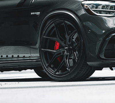 Фото дисков Vossen HF-5 на Mercedes-Benz GLC (X253, C253)