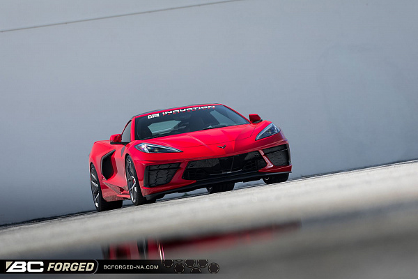 Фото дисков BC Forged RZ21 Глянцевый тонированный лак на Chevrolet Corvette C8