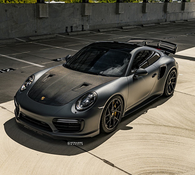 Фото дисков Strasse Wheels SM5RT Deep Concave Duoblock на Porsche 911 VII