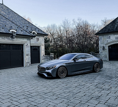 Фото дисков Brixton Forged LX01 на Mercedes-Benz S-Class (W222, C217)