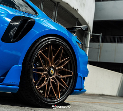 Фото дисков Anrky S3-X1 на Porsche 911 VIII