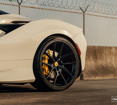 Фото дисков NOVITEC NF8 на Ferrari F8