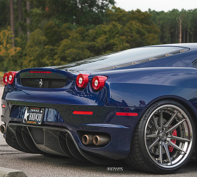 Фото дисков Strasse Wheels SV1 Deep Concave FS на Ferrari F430