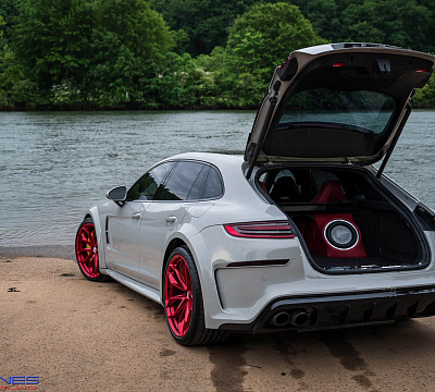 Фото дисков HRE P201 на Porsche Panamera II