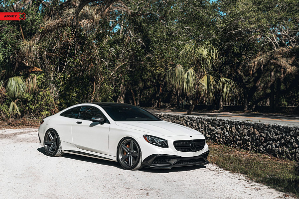 Фото дисков Anrky AN35 Сатиновый графит на Mercedes-Benz S-Class (W222, C217)
