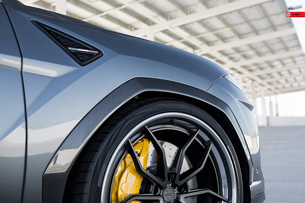 Фото дисков Anrky AN31 Черный сатин на Lamborghini Urus