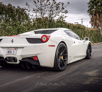 Фото дисков HRE P101 на Ferrari 458
