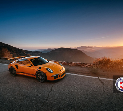 Фото дисков HRE P104 на Porsche 911 VII
