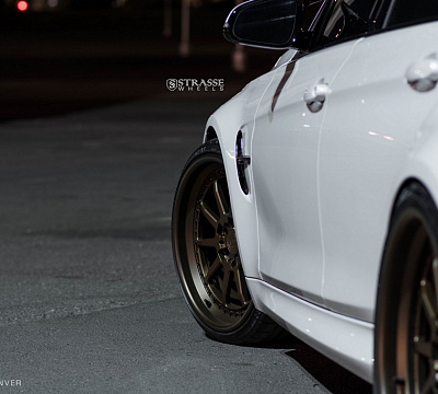 Фото дисков Strasse Wheels R10 Competition на BMW 3/M3 (F3x/F80)