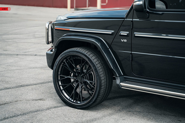 Фото дисков Anrky S3-X5 Черный сатин на Mercedes-Benz G-Class III