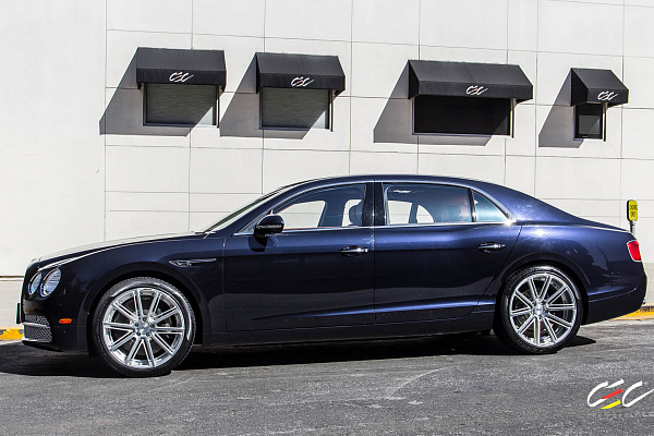 Фото дисков CEC C25 Глянцевый лак на Bentley Flying Spur II