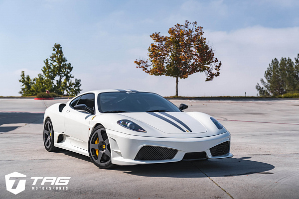 Фото дисков HRE 305M Сатиновый графит на Ferrari F430